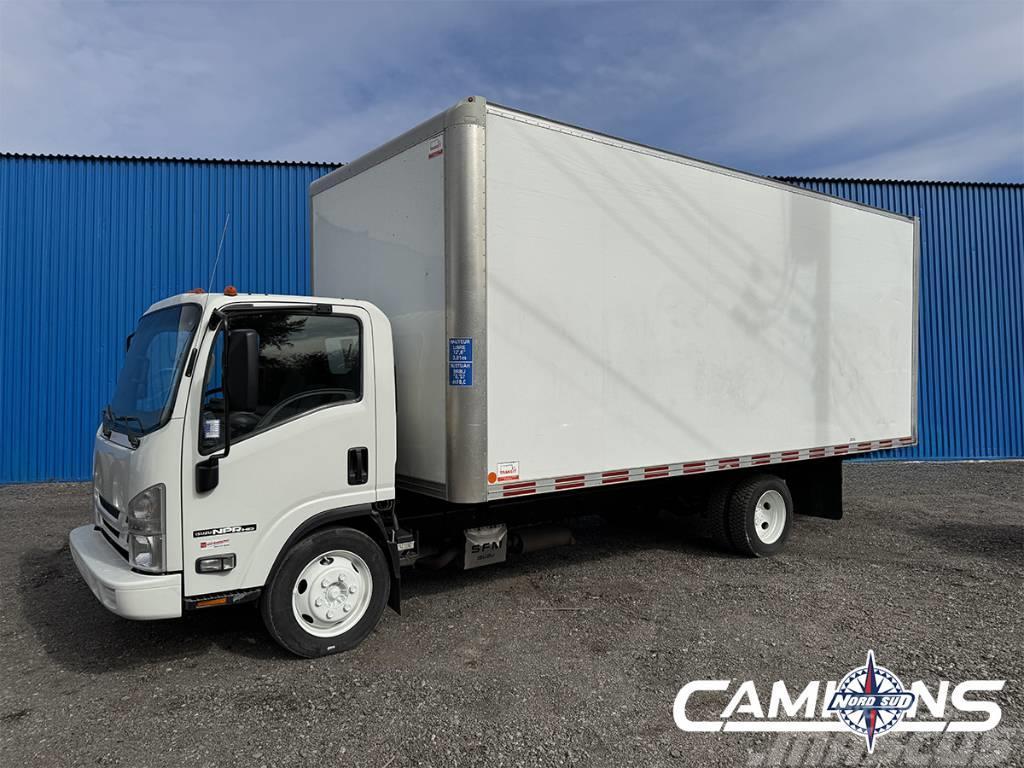 Isuzu NPR Camiones con caja de remolque