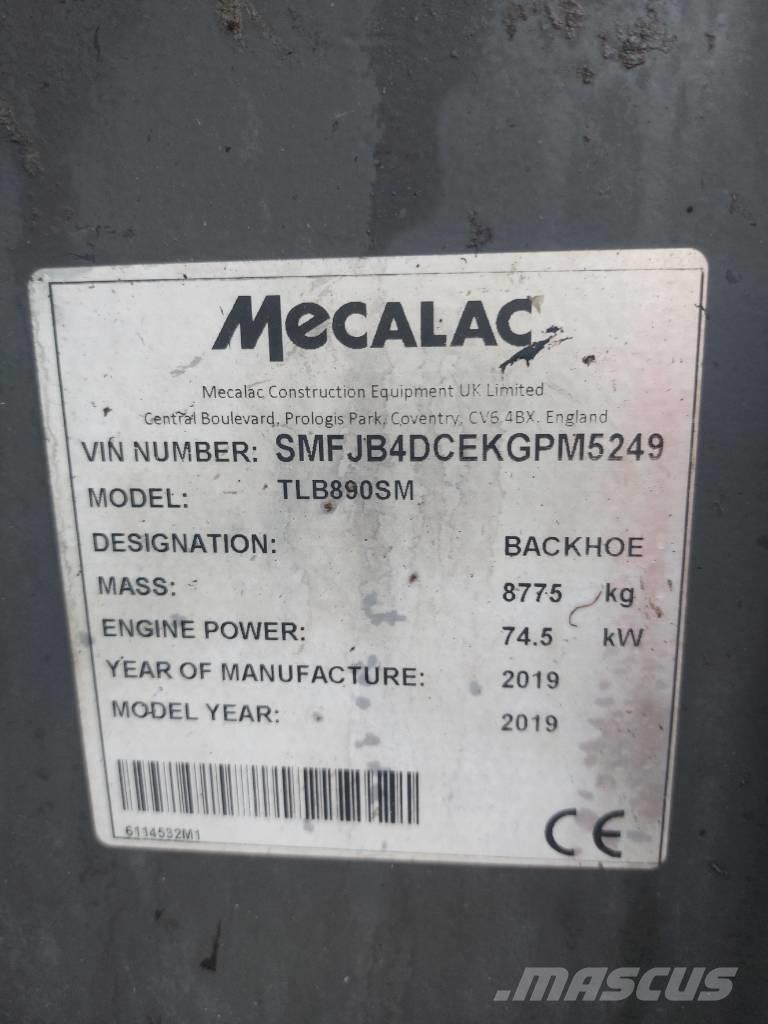 Mecalac TLB890 Retrocargadoras