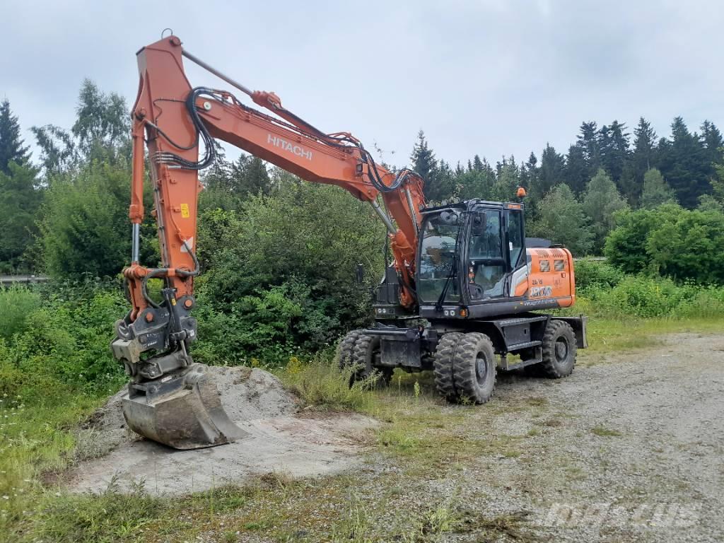 Hitachi ZX 180 Excavadoras de ruedas