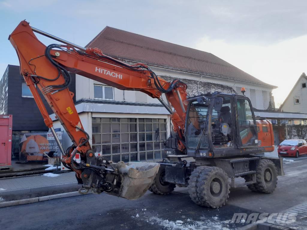 Hitachi ZX 180 Excavadoras de ruedas