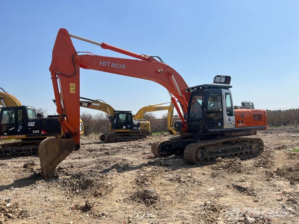 Hitachi ZX 240 Excavadoras sobre orugas