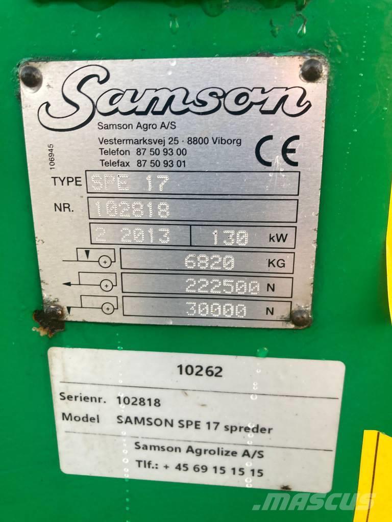 Samson SPE 17 Esparcidoras de abono