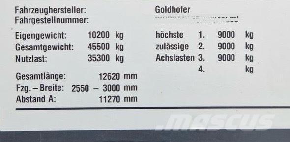 Goldhofer STN - L3 Semirremolques de carga baja