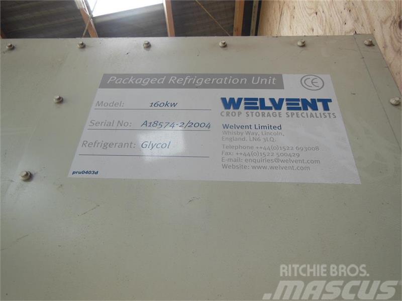  - - -  Welvent kølemaskine 160 kw Otros