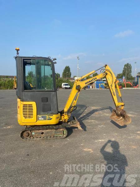 Komatsu PC16R Miniexcavadoras