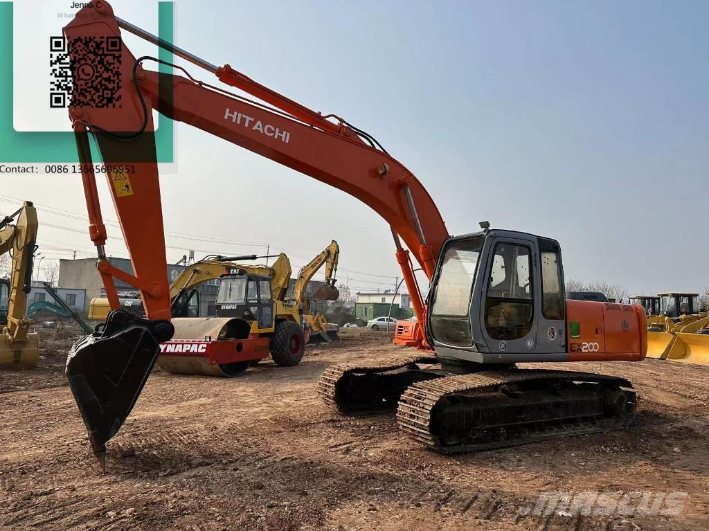 Hitachi EX 200 Excavadoras sobre orugas