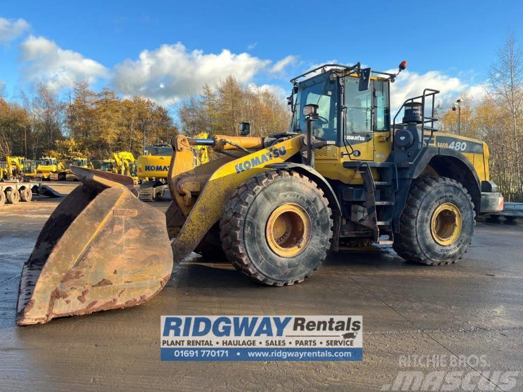 Komatsu WA480-8 Cargadoras sobre ruedas