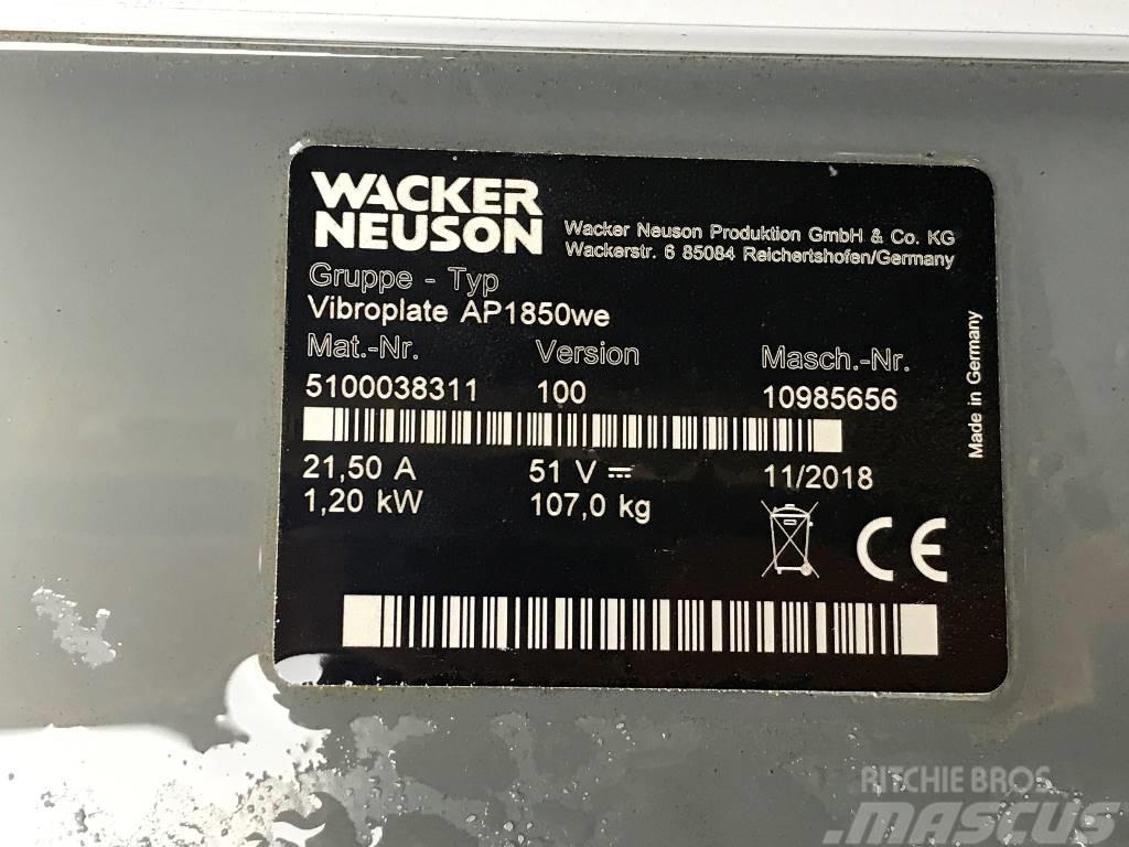 Wacker Neuson AP1850we Placas compactadoras