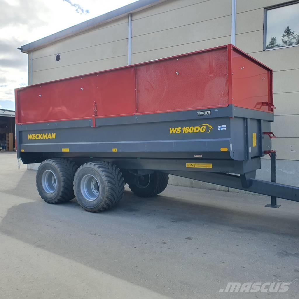 Weckman WS180DG Remolques con caja de volteo