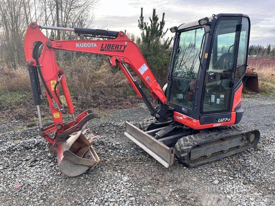 Kubota U 27 Miniexcavadoras