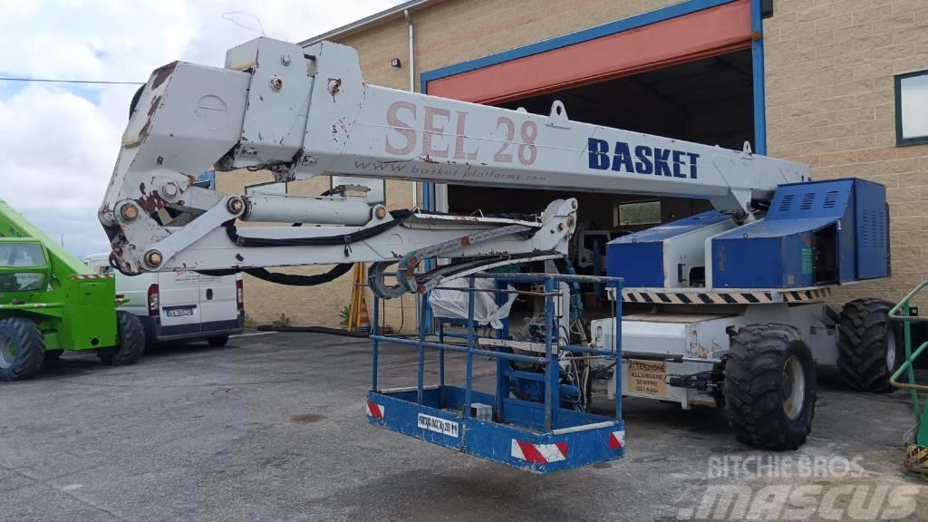  basket SEL 28 Plataformas con brazo de elevación telescópico