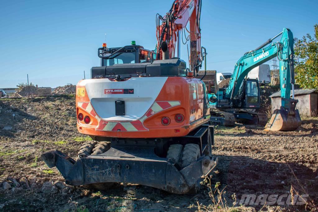 Hitachi ZX 145 Excavadoras de ruedas