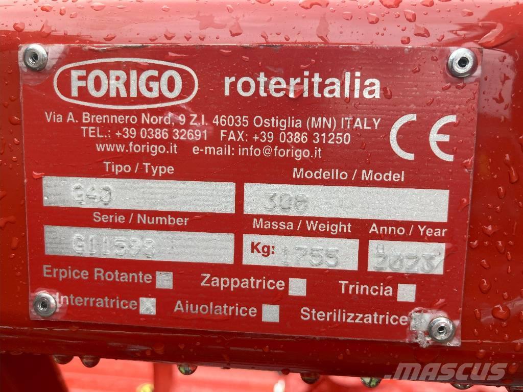 Forigo G40-300 Gradas vibratorias / rotocultivadoras