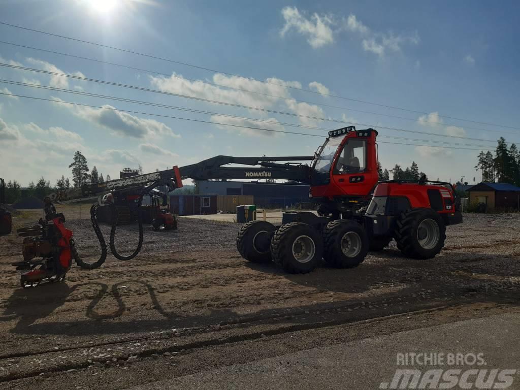 Komatsu 931.2 Cosechadoras