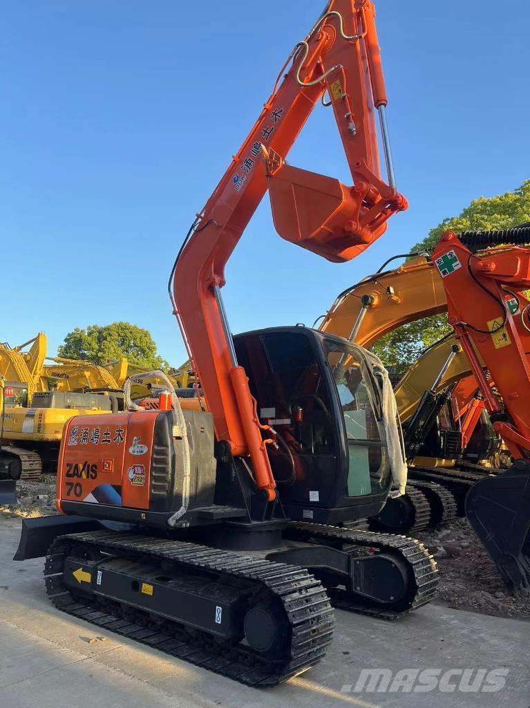 Hitachi ZX 70 Excavadoras sobre orugas