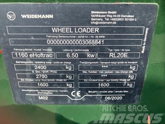 Weidemann 1160e Minicargadoras