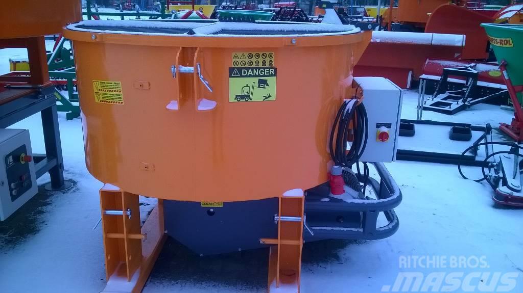 Michalak BETONIARKA ELEKTRYCZNA 1200L MIXER ELEKTR Mezcladoras de cemento y hormigón