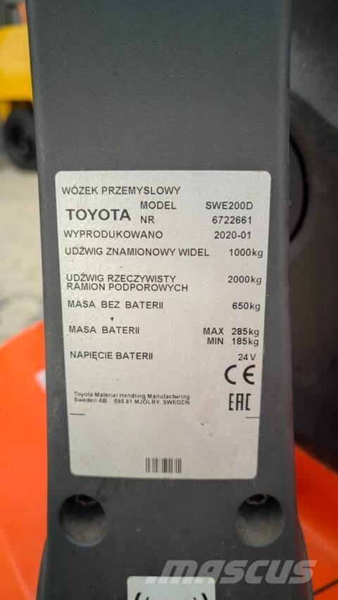 Toyota SWE200D Montacargas manual