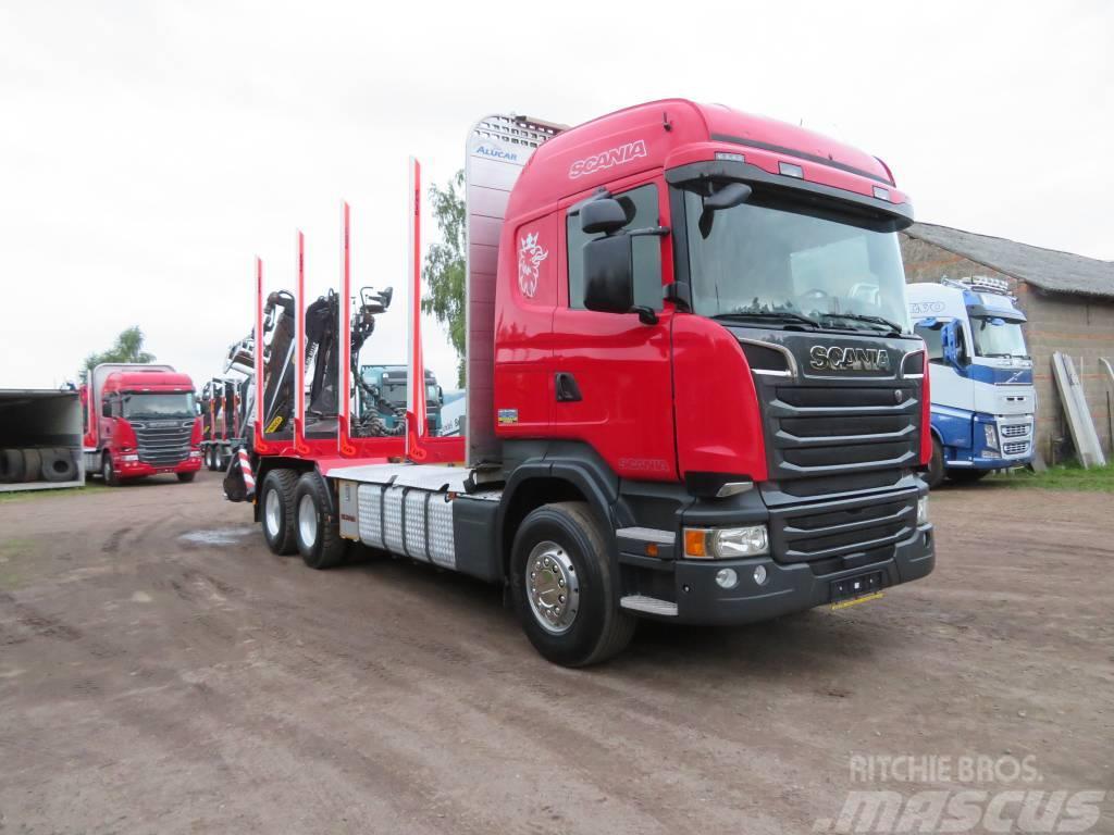 Scania R 450 Transportes de madera