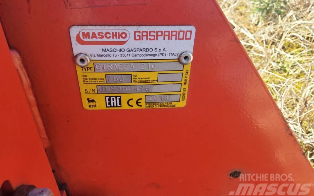 Maschio Giraffa 210 Segadoras y cortadoras de hojas para pasto