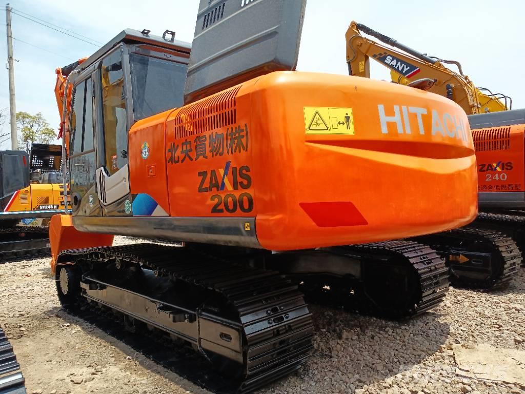 Hitachi ZX 200 Excavadoras sobre orugas