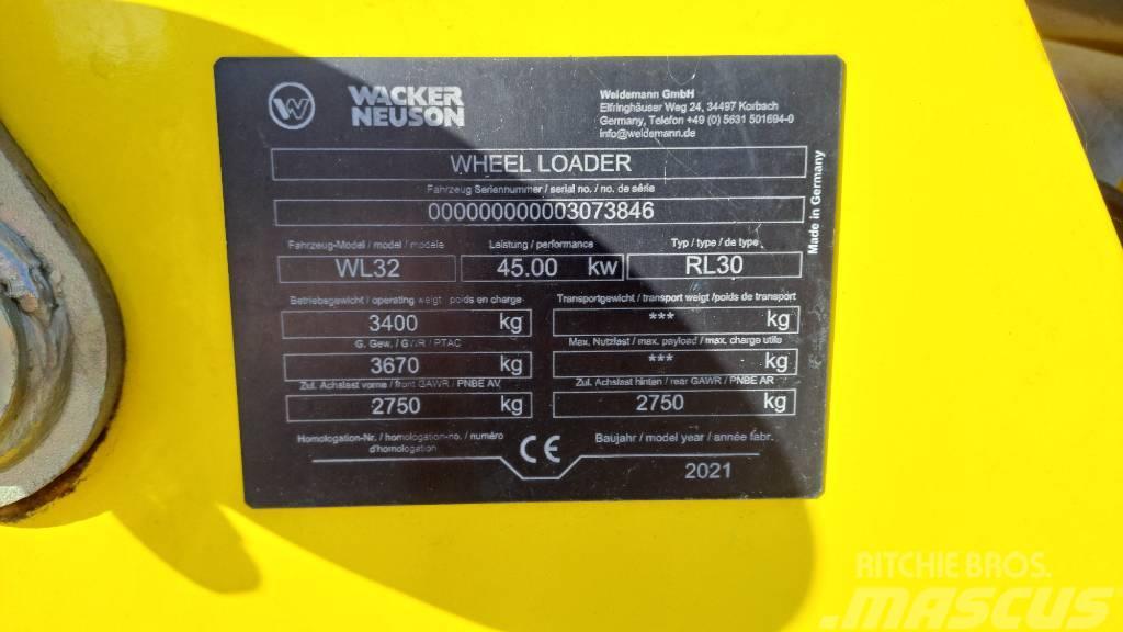 Wacker Neuson WL32 Cargadoras sobre ruedas