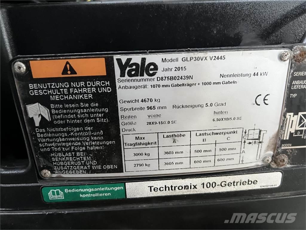 Yale GLP30VXV2445 Camiones LPG