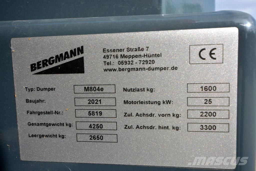 Bergmann M804e elektrisch Camiones articulados