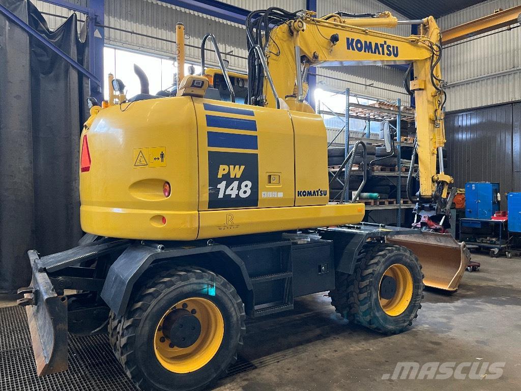 Komatsu PW148-10 Excavadoras de ruedas