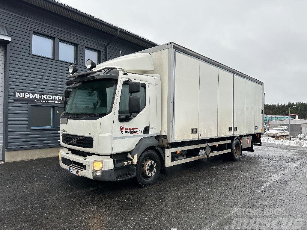 Volvo FL 260 Camiones con caja de remolque