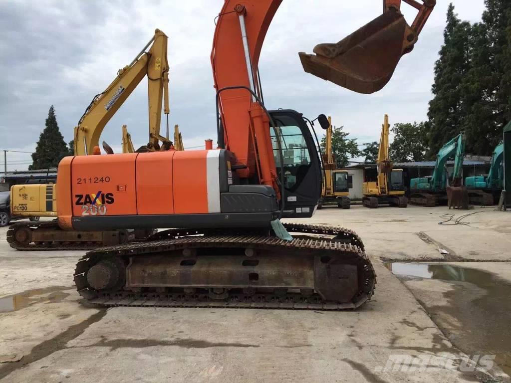 Hitachi zx200 Excavadoras sobre orugas