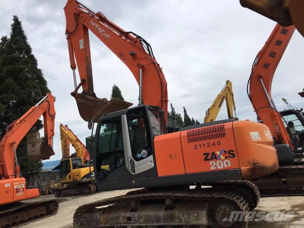 Hitachi zx200 Excavadoras sobre orugas