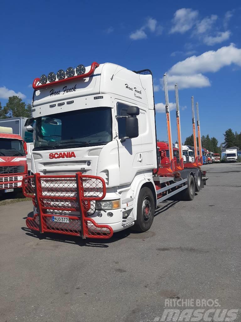 Scania R 560 Transportes de madera