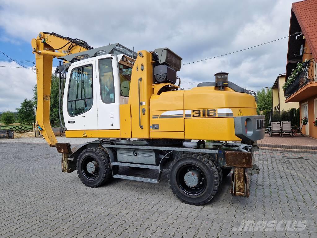 Liebherr 316 Excavadoras de ruedas