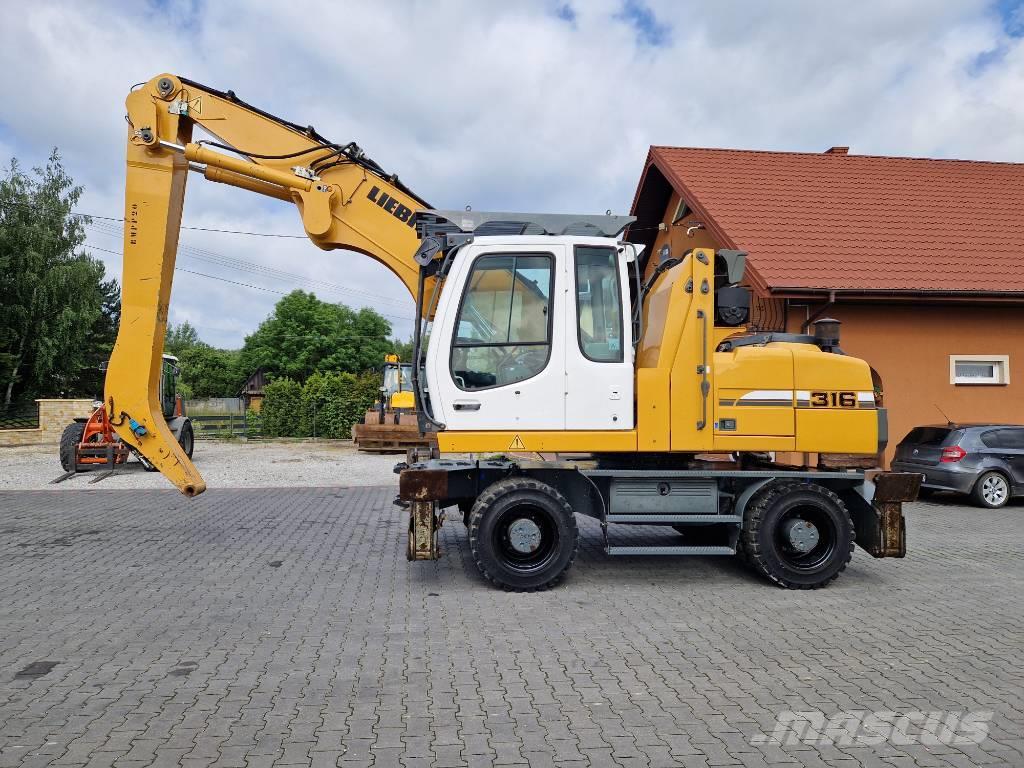 Liebherr 316 Excavadoras de ruedas