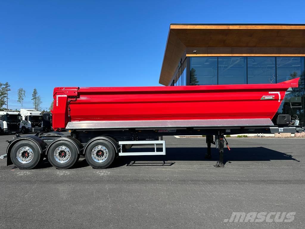 Rojo Trailer Tippsemi Semirremolques de volteo