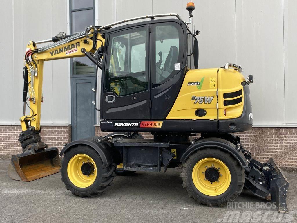 Yanmar B75W Excavadoras de ruedas