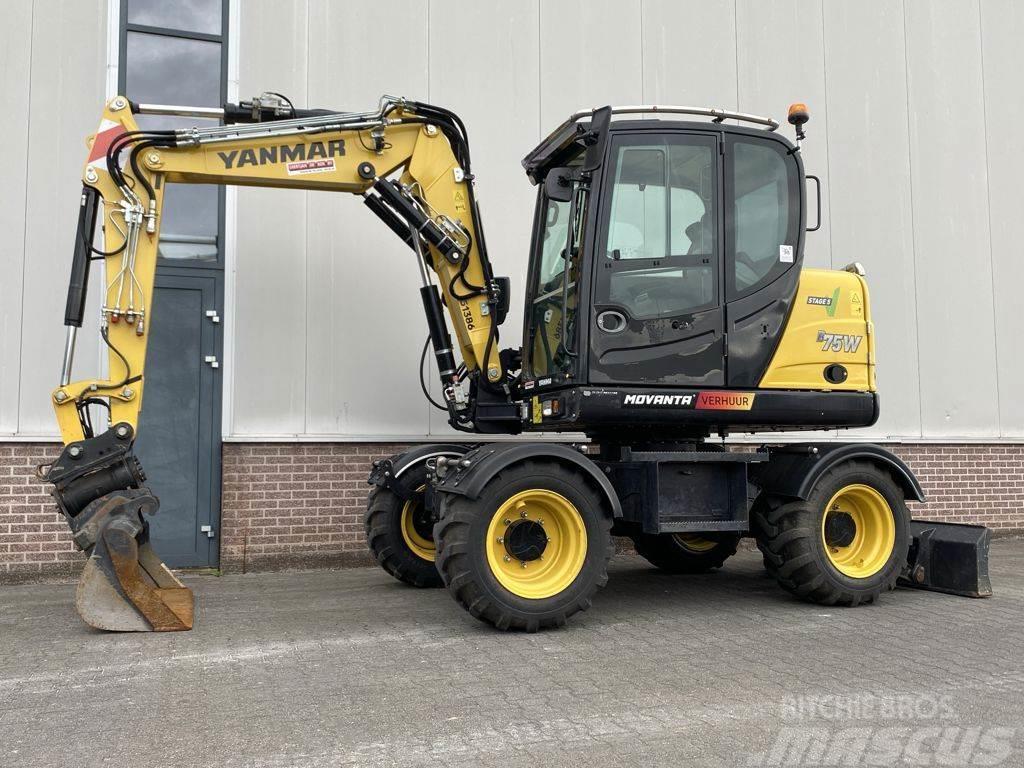 Yanmar B75W Excavadoras de ruedas