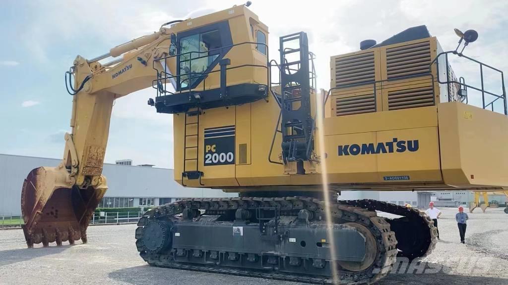 Komatsu PC 2000 Excavadoras sobre orugas