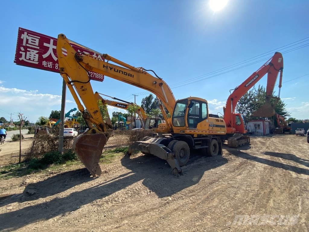 Hyundai 210w Excavadoras de ruedas