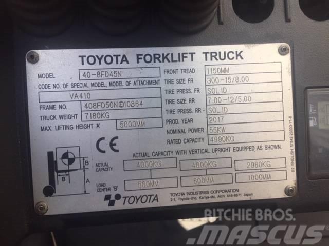 Toyota 40-8FD45N Camiones diesel