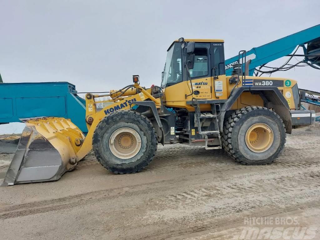 Komatsu WA380-5 Cargadoras sobre ruedas