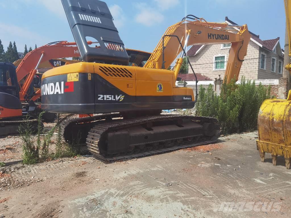 Hyundai R215VS Excavadoras sobre orugas