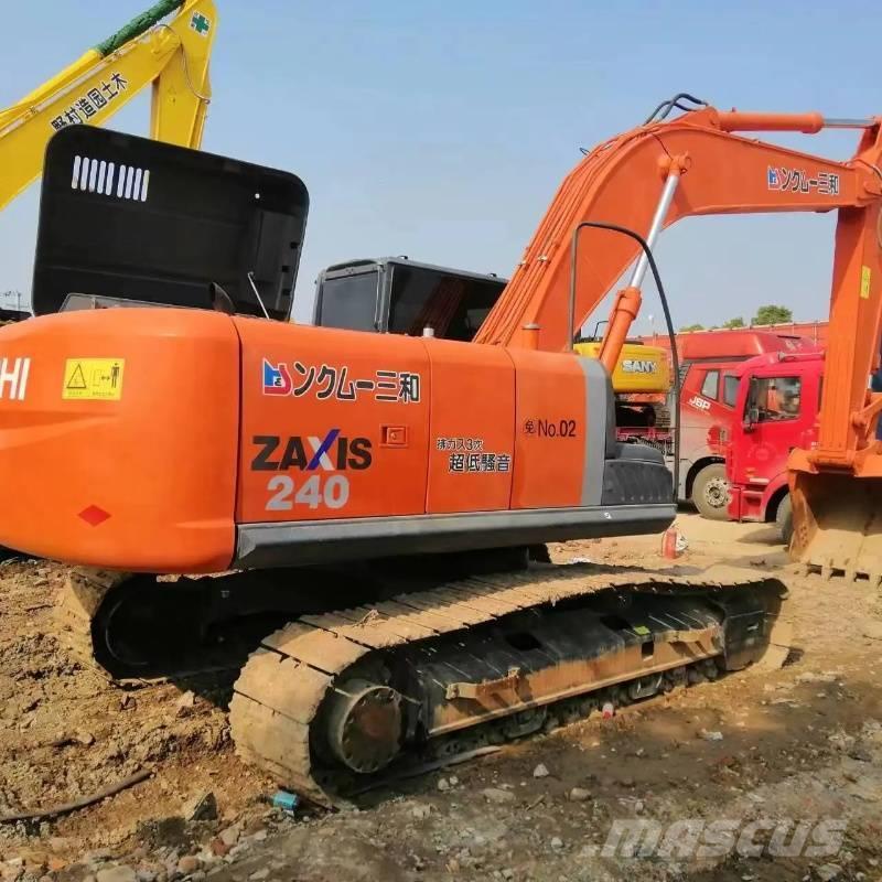 Hitachi ZX 240 Excavadoras sobre orugas