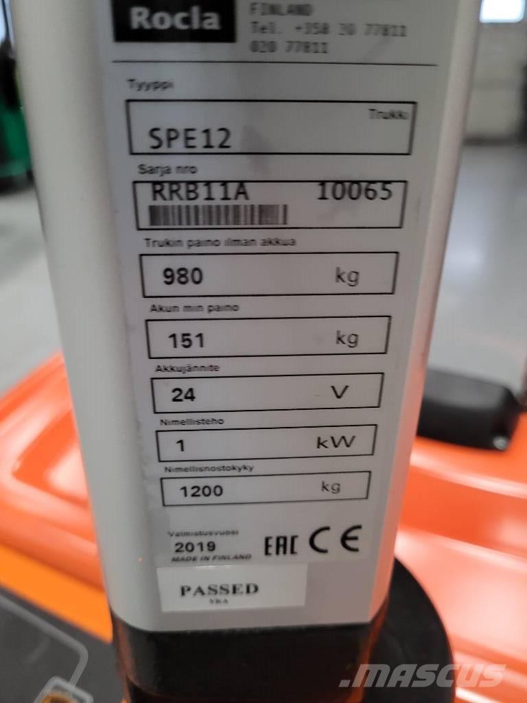 Rocla SPE12 Apiladoras eléctricos