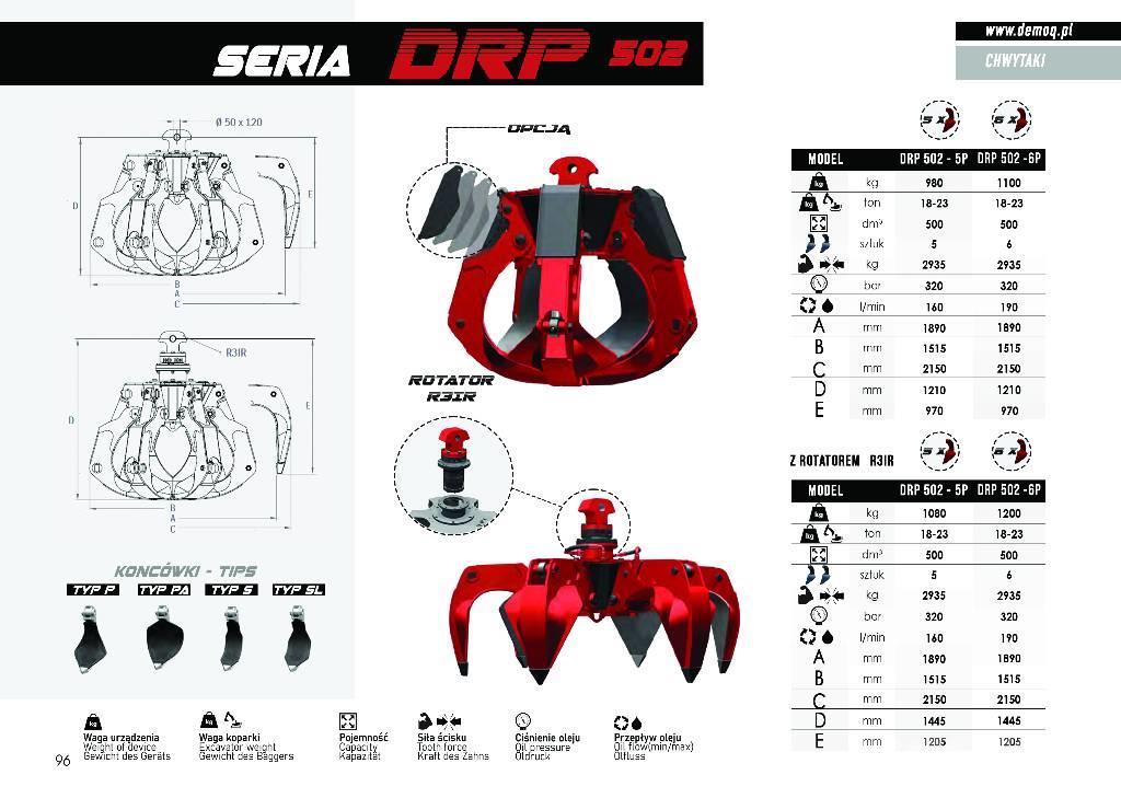  DEMOQ DRP280 6P Cortadoras