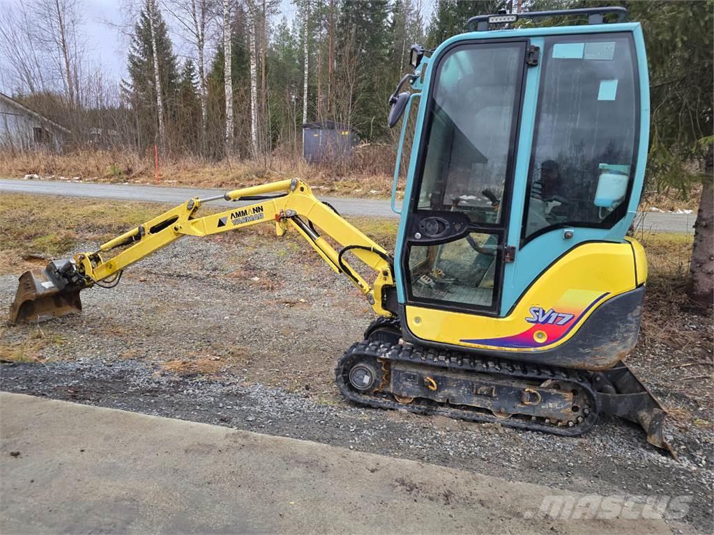 Yanmar SV17 Miniexcavadoras