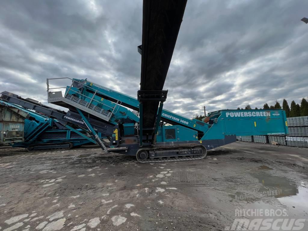 PowerScreen Chieftain 1400 Cribas