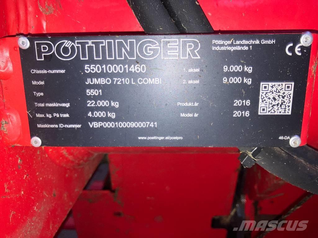 Pöttinger Jumbo 7210 Remolques autocargadores