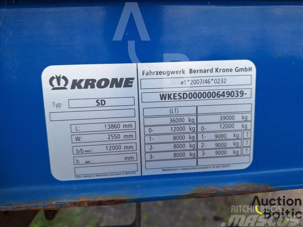 Krone SD Semirremolques de caja de lona